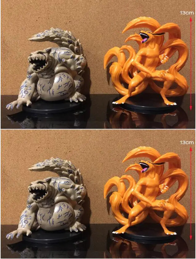 Naruto Series Tailed Beasts: Shukaku & Kyūbi Figures