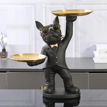 Charming Dog Key Holder Tray