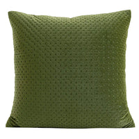 Emerald Pleated Decor Pillow Set