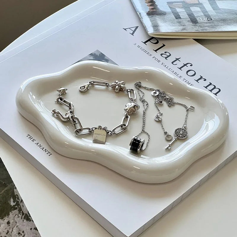 Skyline Ceramic Accessory Tray