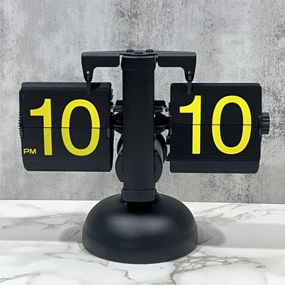 European Style Automatic Flip Clock for Home Decor