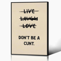 Humorous Quote Typography Poster