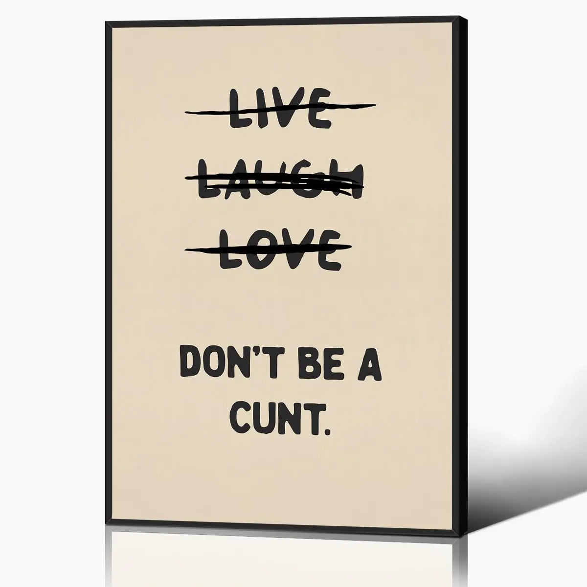 Humorous Quote Typography Poster