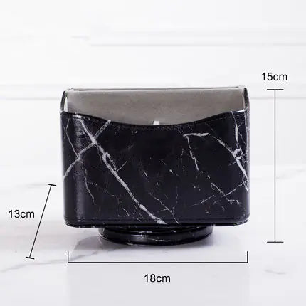 Marble Pattern Storage Box and Tray