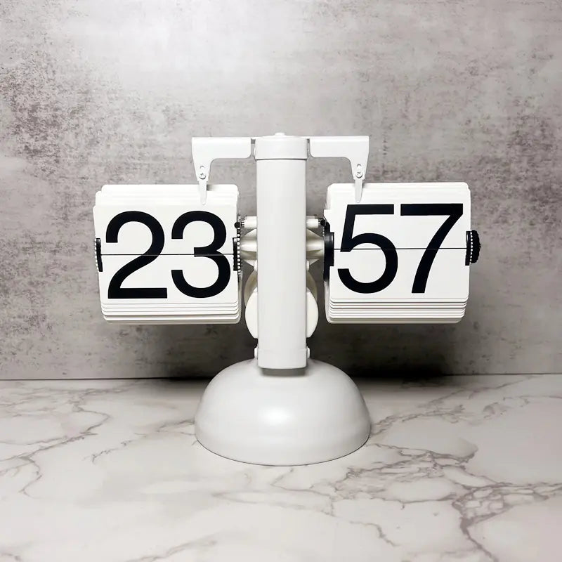 European Style Automatic Flip Clock for Home Decor