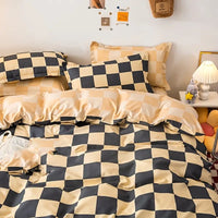 Frosted Printed Duvet Cover Set for Wedding Anniversary