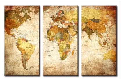 Elegant Triptych Wall Mural