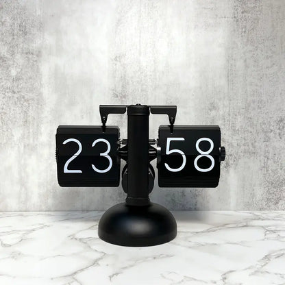 European Style Automatic Flip Clock for Home Decor